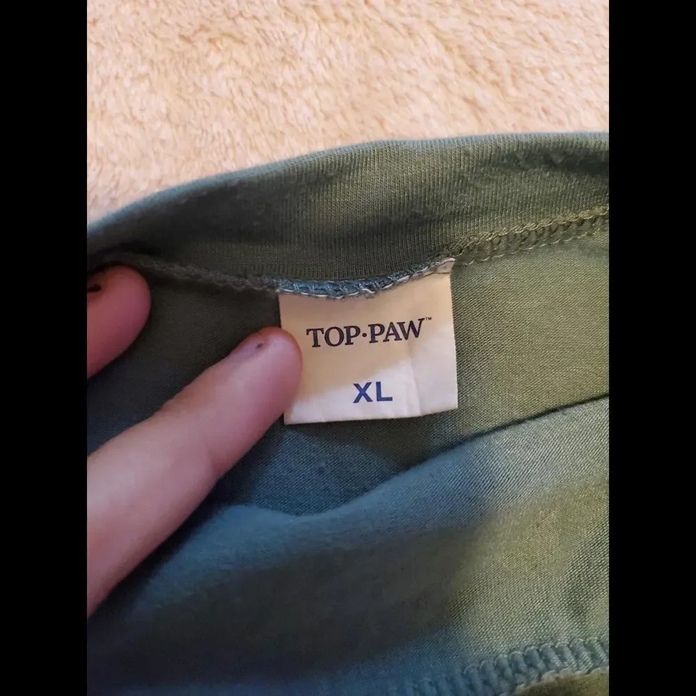 Top Paw XL Wild Child boho dog shirt